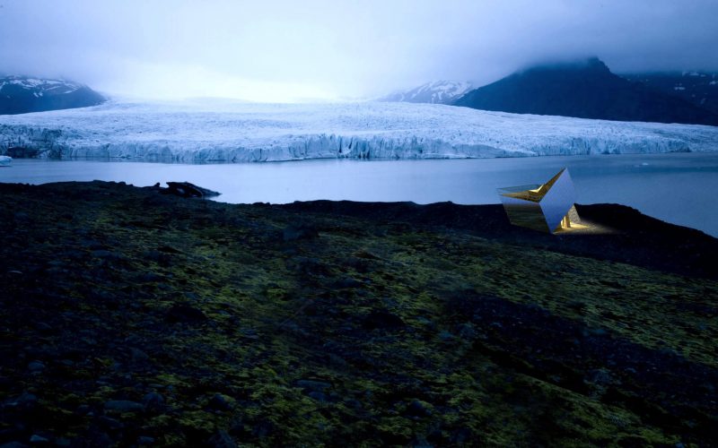 Iceland trekking cabin